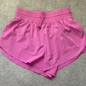 Vibrant Pink Women's Athletic Shorts